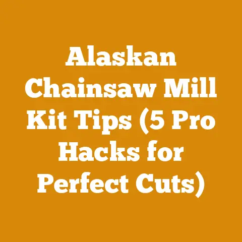 Alaskan Chainsaw Mill Kit Tips (5 Pro Hacks for Perfect Cuts)