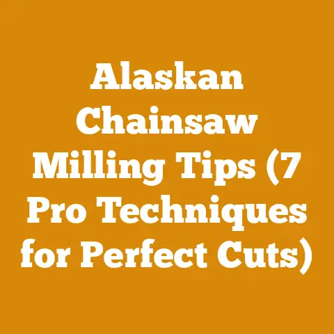 Alaskan Chainsaw Milling Tips (7 Pro Techniques for Perfect Cuts)