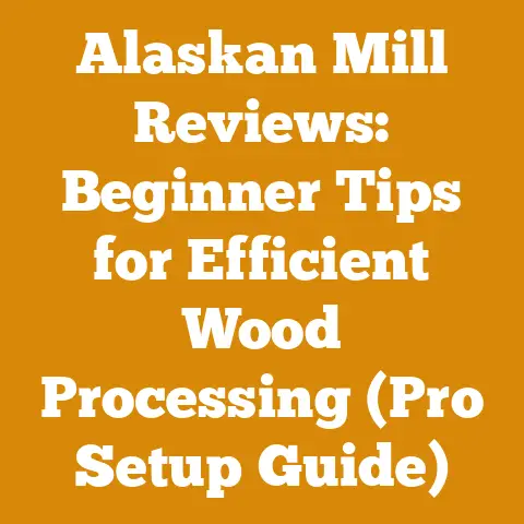 Alaskan Mill Reviews: Beginner Tips for Efficient Wood Processing (Pro Setup Guide)