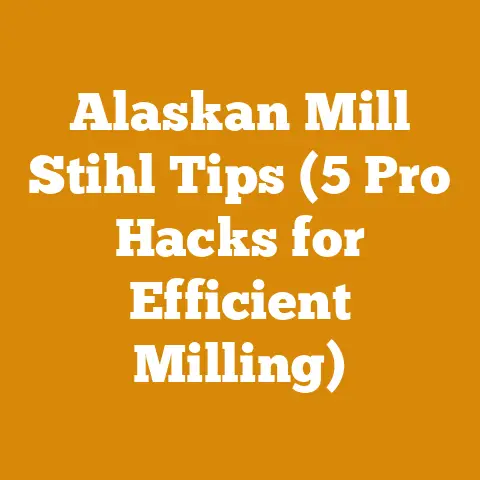 Alaskan Mill Stihl Tips (5 Pro Hacks for Efficient Milling)