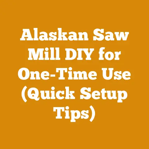 Alaskan Saw Mill DIY for One-Time Use (Quick Setup Tips)