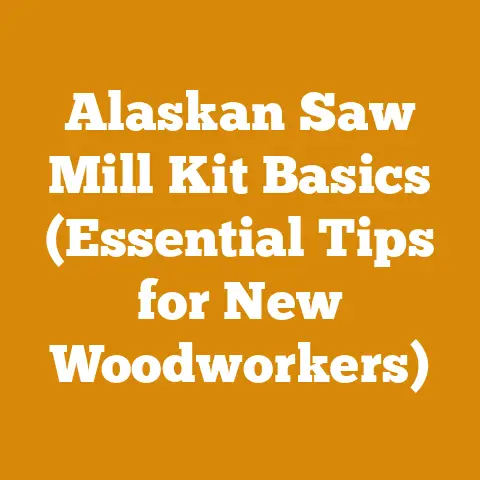 Alaskan Saw Mill Kit Basics (Essential Tips for New Woodworkers)