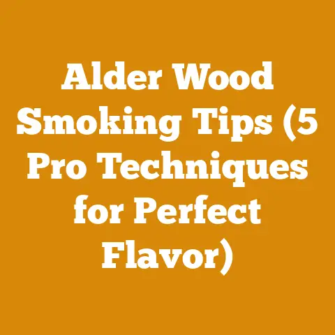 Alder Wood Smoking Tips (5 Pro Techniques for Perfect Flavor)