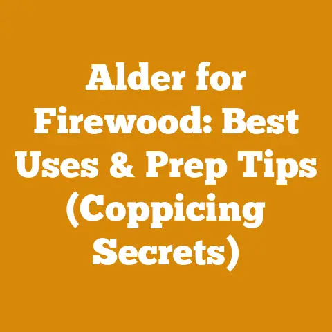 Alder for Firewood: Best Uses & Prep Tips (Coppicing Secrets)