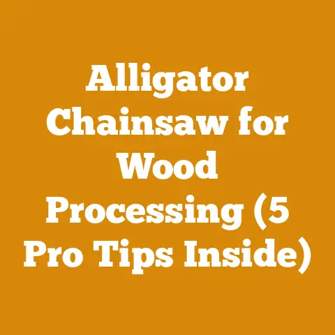 Alligator Chainsaw for Wood Processing (5 Pro Tips Inside)
