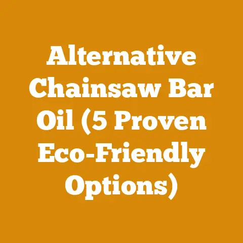 Alternative Chainsaw Bar Oil (5 Proven Eco-Friendly Options)