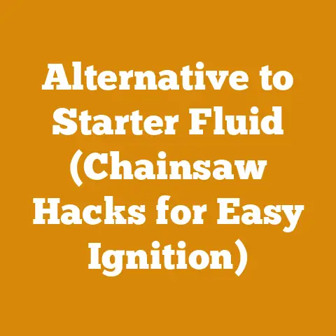 Alternative to Starter Fluid (Chainsaw Hacks for Easy Ignition)