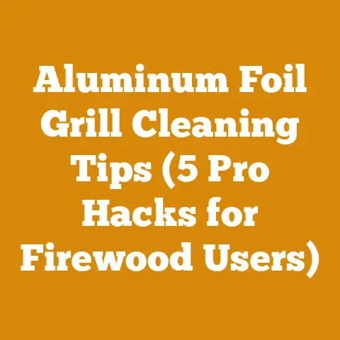 Aluminum Foil Grill Cleaning Tips (5 Pro Hacks for Firewood Users)