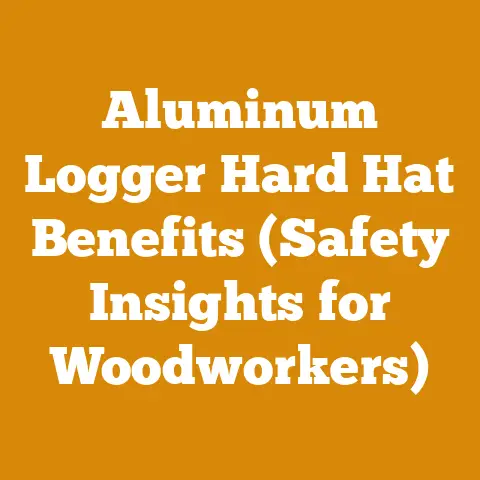Aluminum Logger Hard Hat Benefits (Safety Insights for Woodworkers)
