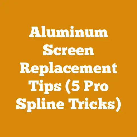 Aluminum Screen Replacement Tips (5 Pro Spline Tricks)