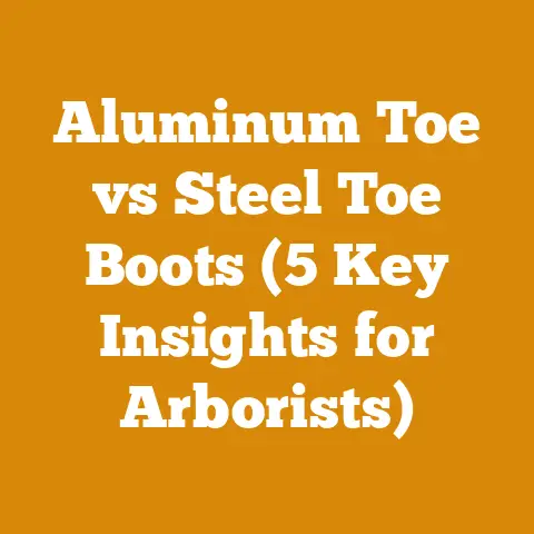 Aluminum Toe vs Steel Toe Boots (5 Key Insights for Arborists)