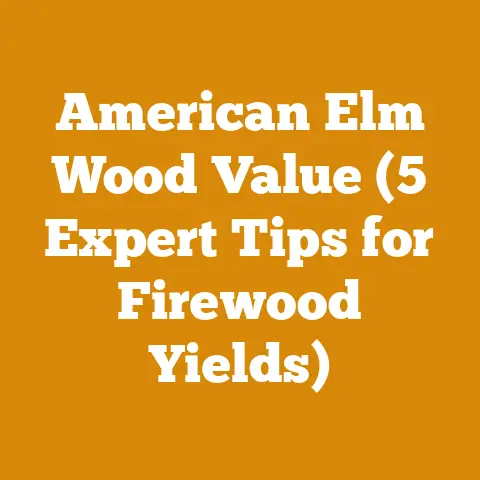 American Elm Wood Value (5 Expert Tips for Firewood Yields)