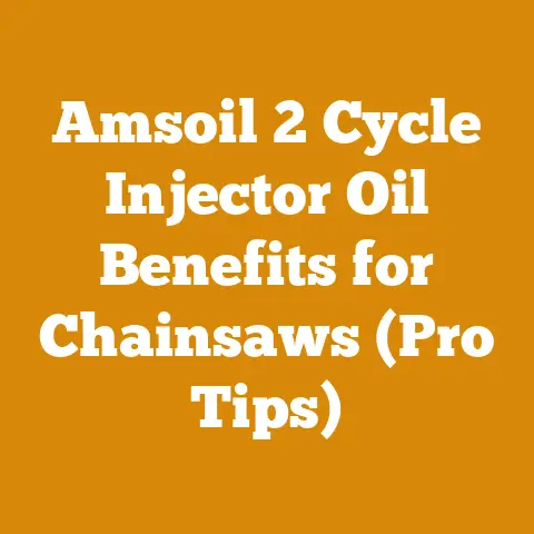 Amsoil 2 Cycle Injector Oil Benefits for Chainsaws (Pro Tips)