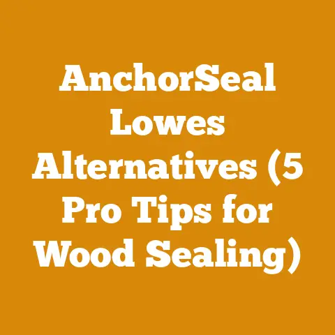 AnchorSeal Lowes Alternatives (5 Pro Tips for Wood Sealing)
