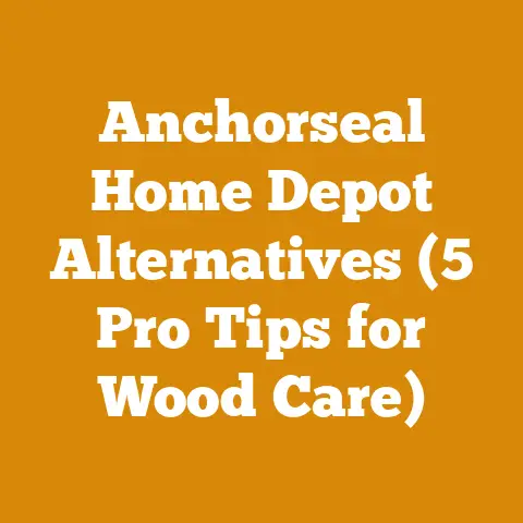 Anchorseal Home Depot Alternatives (5 Pro Tips for Wood Care)