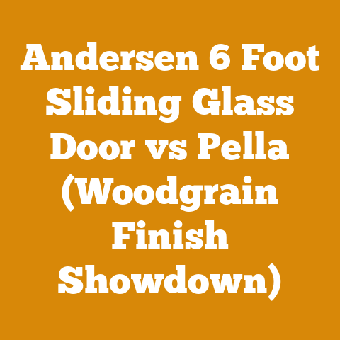 Andersen 6 Foot Sliding Glass Door vs Pella (Woodgrain Finish Showdown)