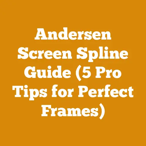 Andersen Screen Spline Guide (5 Pro Tips for Perfect Frames)