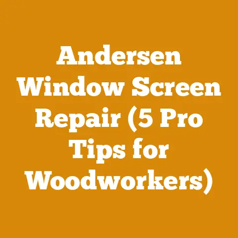 Andersen Window Screen Repair (5 Pro Tips for Woodworkers)