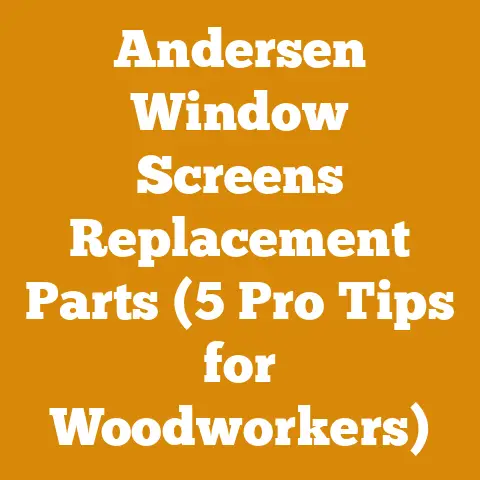 Andersen Window Screens Replacement Parts (5 Pro Tips for Woodworkers)