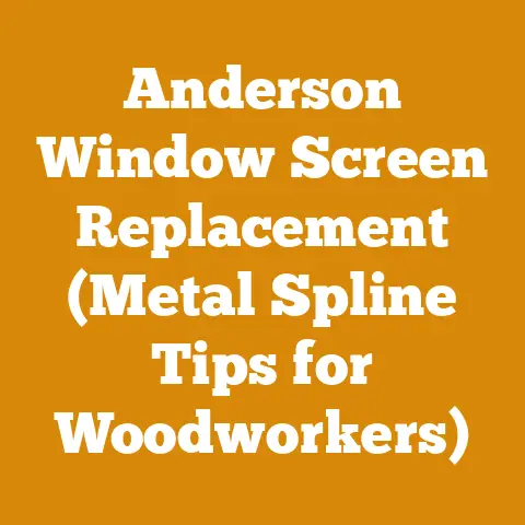Anderson Window Screen Replacement (Metal Spline Tips for Woodworkers)