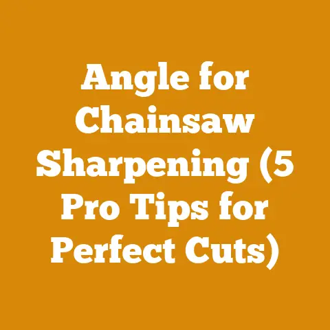 Angle for Chainsaw Sharpening (5 Pro Tips for Perfect Cuts)