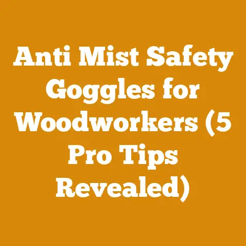 Anti Mist Safety Goggles for Woodworkers (5 Pro Tips Revealed)