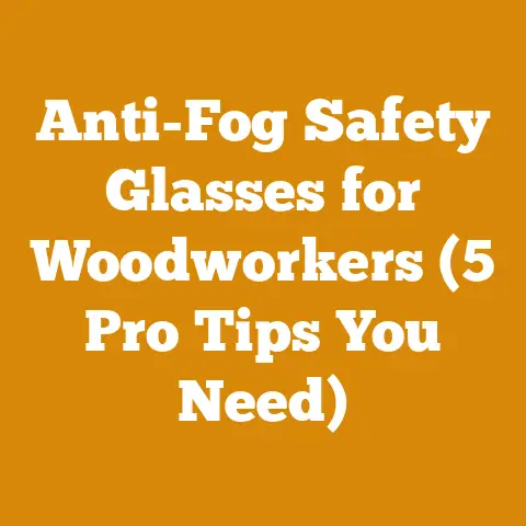 Anti-Fog Safety Glasses for Woodworkers (5 Pro Tips You Need)