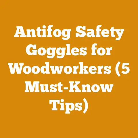 Antifog Safety Goggles for Woodworkers (5 Must-Know Tips)