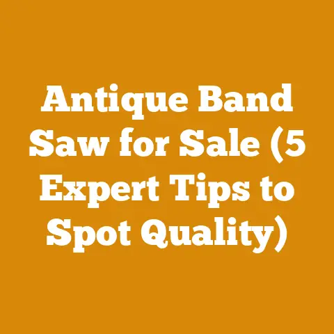 Antique Band Saw for Sale (5 Expert Tips to Spot Quality)