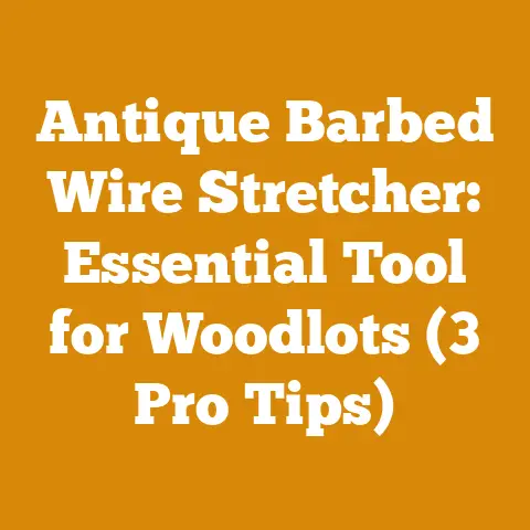 Antique Barbed Wire Stretcher: Essential Tool for Woodlots (3 Pro Tips)