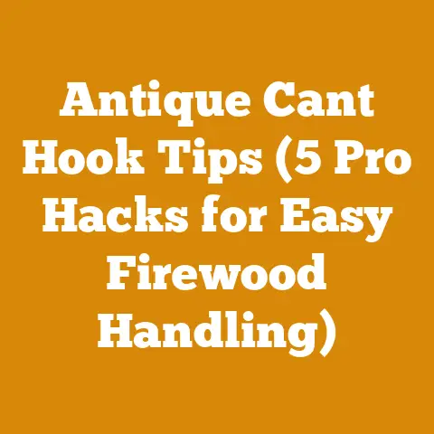 Antique Cant Hook Tips (5 Pro Hacks for Easy Firewood Handling)