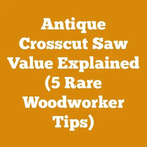 Antique Crosscut Saw Value Explained (5 Rare Woodworker Tips)