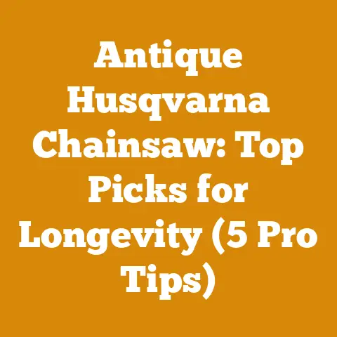 Antique Husqvarna Chainsaw: Top Picks for Longevity (5 Pro Tips)