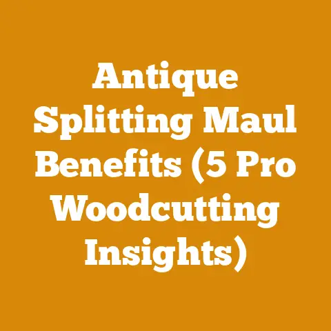 Antique Splitting Maul Benefits (5 Pro Woodcutting Insights)