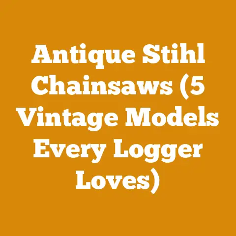 Antique Stihl Chainsaws (5 Vintage Models Every Logger Loves)