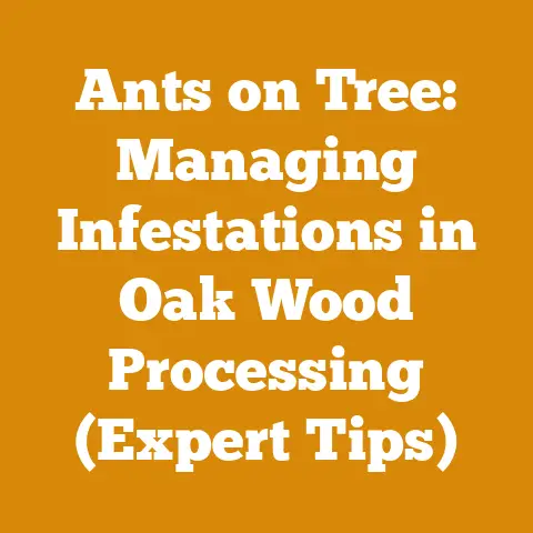 Ants on Tree: Managing Infestations in Oak Wood Processing (Expert Tips)