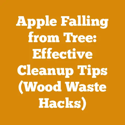 Apple Falling from Tree: Effective Cleanup Tips (Wood Waste Hacks)