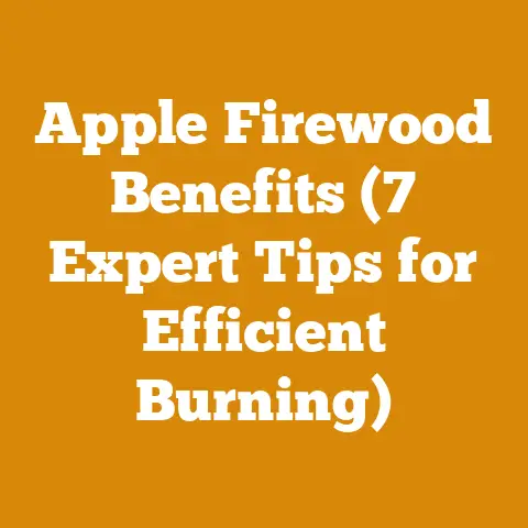 Apple Firewood Benefits (7 Expert Tips for Efficient Burning)