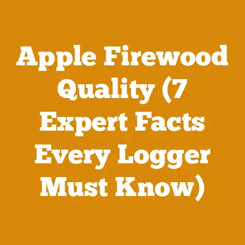 Apple Firewood Quality (7 Expert Facts Every Logger Must Know)