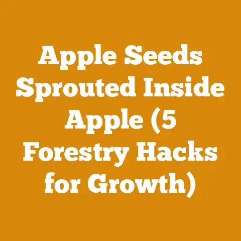 Apple Seeds Sprouted Inside Apple (5 Forestry Hacks for Growth)