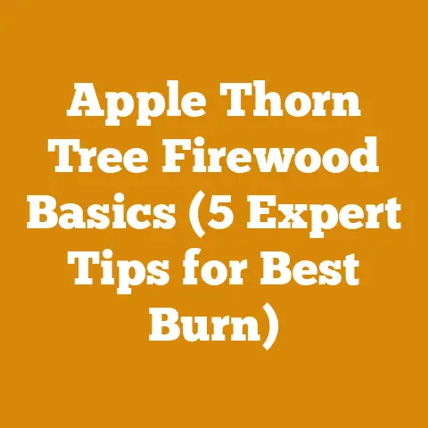 Apple Thorn Tree Firewood Basics (5 Expert Tips for Best Burn)