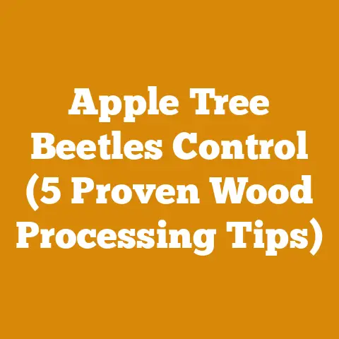 Apple Tree Beetles Control (5 Proven Wood Processing Tips)