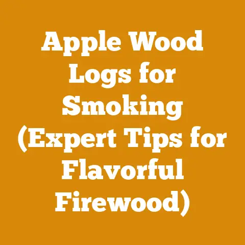 Apple Wood Logs for Smoking (Expert Tips for Flavorful Firewood)