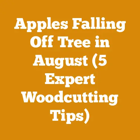 Apples Falling Off Tree in August (5 Expert Woodcutting Tips)