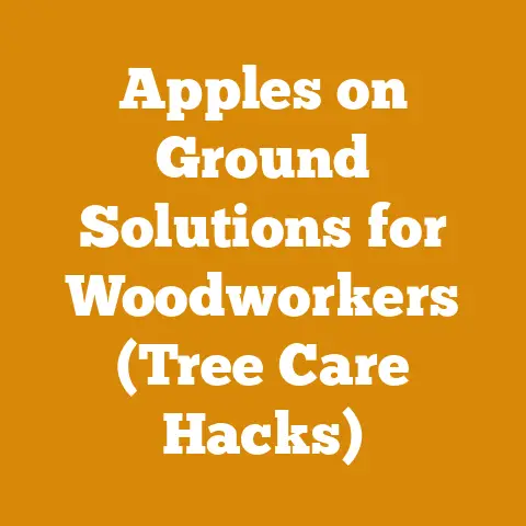 Apples on Ground Solutions for Woodworkers (Tree Care Hacks)
