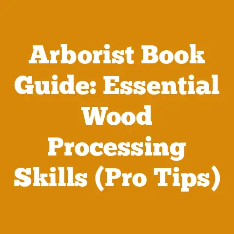 Arborist Book Guide: Essential Wood Processing Skills (Pro Tips)