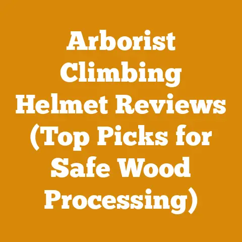 Arborist Climbing Helmet Reviews (Top Picks for Safe Wood Processing)