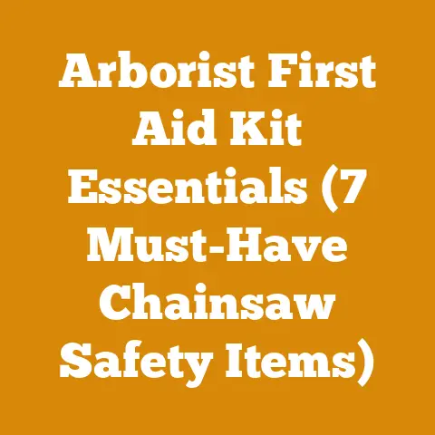 Arborist First Aid Kit Essentials (7 Must-Have Chainsaw Safety Items)