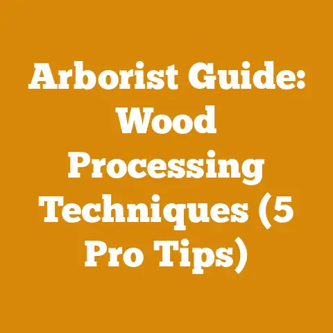 Arborist Guide: Wood Processing Techniques (5 Pro Tips)