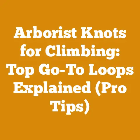 Arborist Knots for Climbing: Top Go-To Loops Explained (Pro Tips)